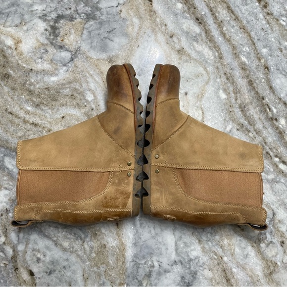 Sorel Lea Wedge Leather Boots Women’s 7.5 - Picture 6 of 11